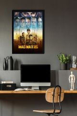 Mad Max Çerçeveli Tablo - Çılgın Max Film Posteri Tablo