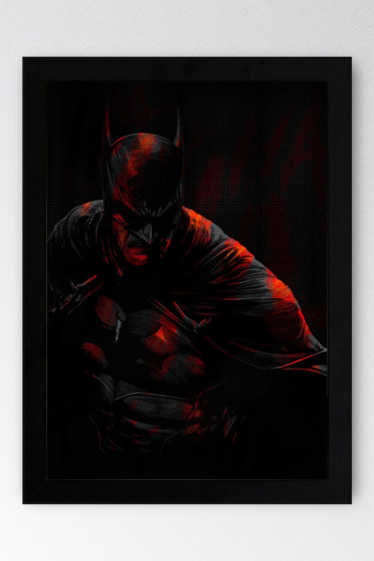 Batman Çerçeveli Tablo - Poster Tablo