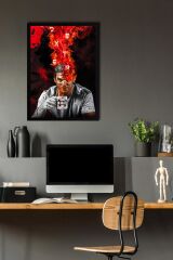 Dexter Çerçeveli Tablo - Have A Killer Day Dizi Afişi Poster Tablo 35x50 - Siyah