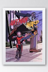 Ant Man and The Wasp Çerçeveli Tablo - Karınca Adam Marvel Poster Tablo