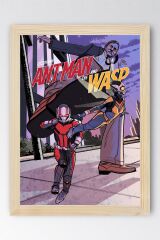 Ant Man and The Wasp Çerçeveli Tablo - Karınca Adam Marvel Poster Tablo