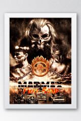 Mad Max Fury Road Çerçeveli Tablo - Çılgın Max Film Posteri Tablo