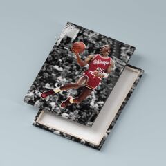 Michael Jordan Kanvas Tablo 40x55cm NBA Poster
