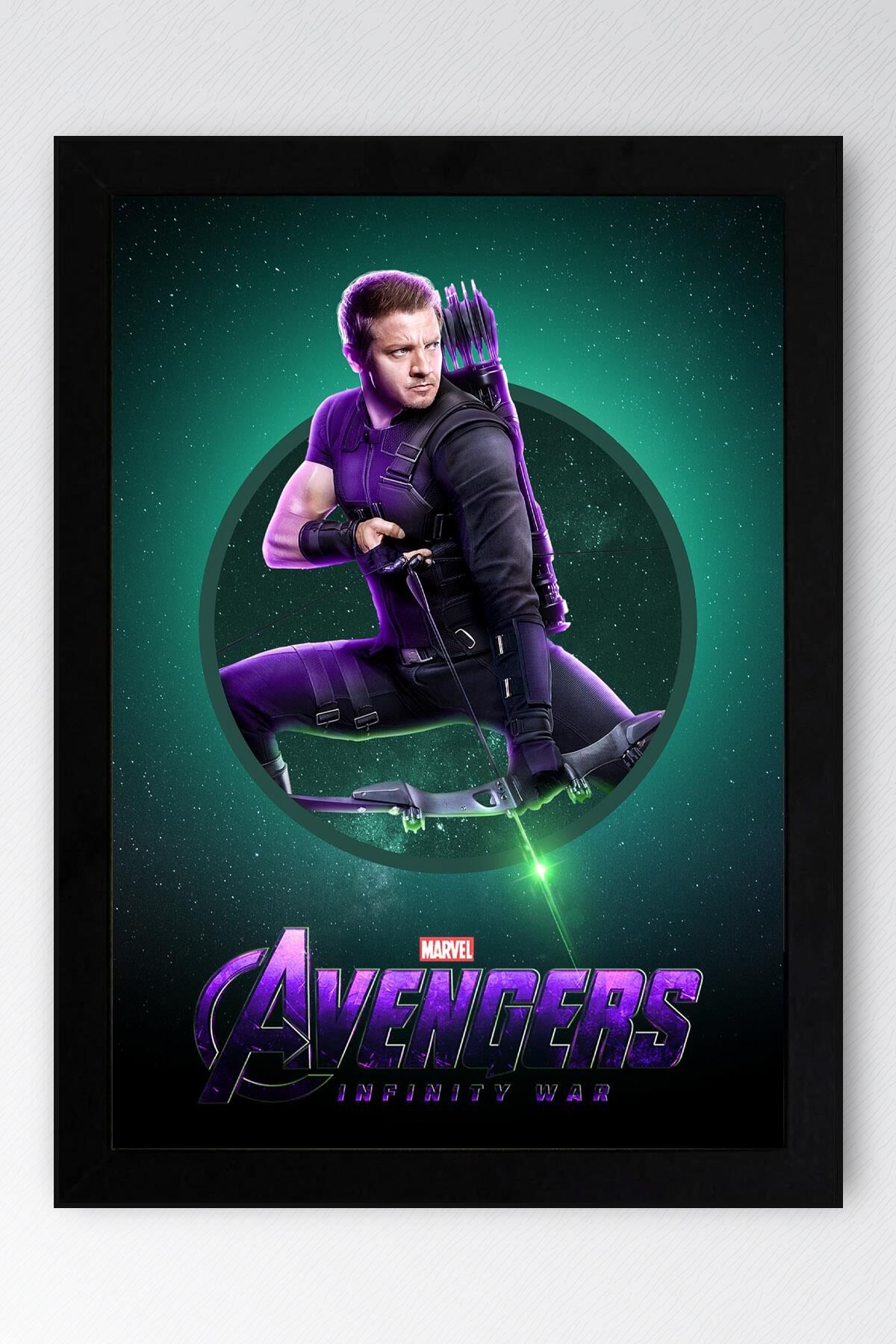 Hawkeye Çerçeveli Tablo - Marvel Avengers Posteri Tablo