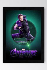 Hawkeye Çerçeveli Tablo - Marvel Avengers Posteri Tablo