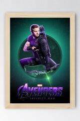 Hawkeye Çerçeveli Tablo - Marvel Avengers Posteri Tablo