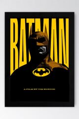 Batman Çerçeveli Tablo - Poster Tablo