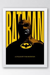 Batman Çerçeveli Tablo - Poster Tablo