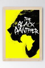 The Black Panther Çerçeveli Tablo - Marvel Poster Tablo