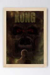 King Kong Skull Island Çerçeveli Tablo - Kafatası Adası Film Posteri Tablo