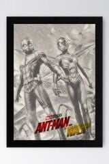 Ant Man and The Wasp Çerçeveli Tablo - Karınca Adam Marvel Poster Tablo