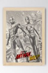 Ant Man and The Wasp Çerçeveli Tablo - Karınca Adam Marvel Poster Tablo