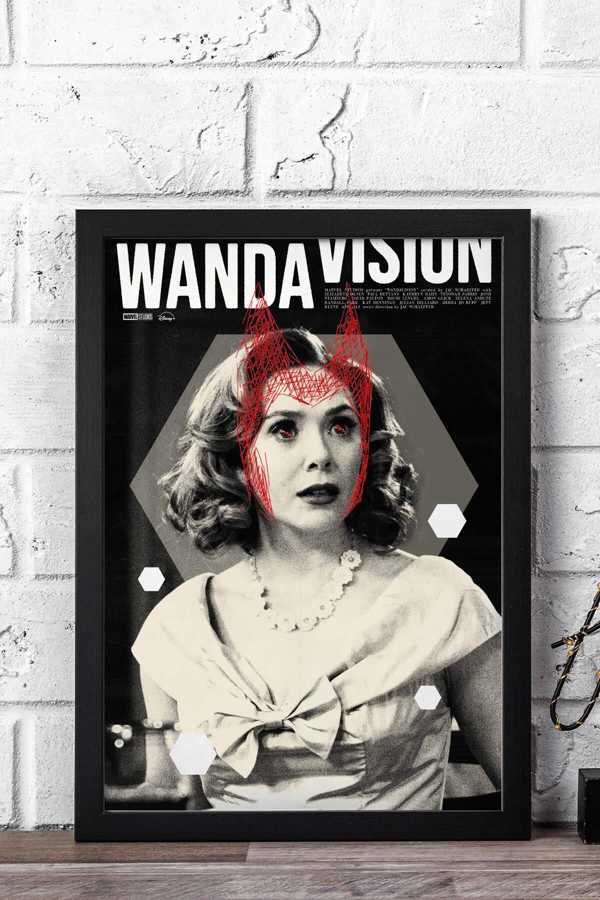 WandaVision Çerçeveli Tablo - Marvel Dizi Posteri Tablo
