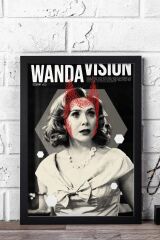 WandaVision Çerçeveli Tablo - Marvel Dizi Posteri Tablo