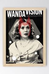 WandaVision Çerçeveli Tablo - Marvel Dizi Posteri Tablo