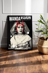 WandaVision Çerçeveli Tablo - Marvel Dizi Posteri Tablo