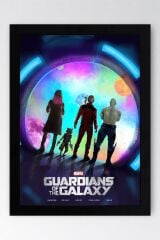 Guardians of the Galaxy Çerçeveli Tablo - Galaksinin Koruyucuları Film Posteri Tablo