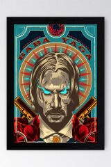 John Wick Baba Yaga Çerçeveli Tablo - Film Posteri Tablo