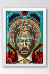John Wick Baba Yaga Çerçeveli Tablo - Film Posteri Tablo
