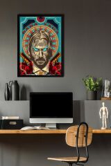 John Wick Baba Yaga Çerçeveli Tablo - Film Posteri Tablo