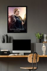Game of Thrones Sansa Stark Çerçeveli Tablo - Taht Oyunları Dizi Posteri Tablo