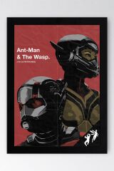 Ant Man and The Wasp Çerçeveli Tablo - Karınca Adam Poster Tablo