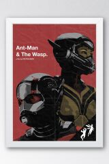 Ant Man and The Wasp Çerçeveli Tablo - Karınca Adam Poster Tablo