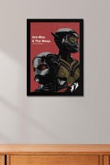 Ant Man and The Wasp Çerçeveli Tablo - Karınca Adam Poster Tablo