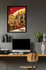 Guardians of the Galaxy Çerçeveli Tablo - Galaksinin Koruyucuları Film Posteri Tablo
