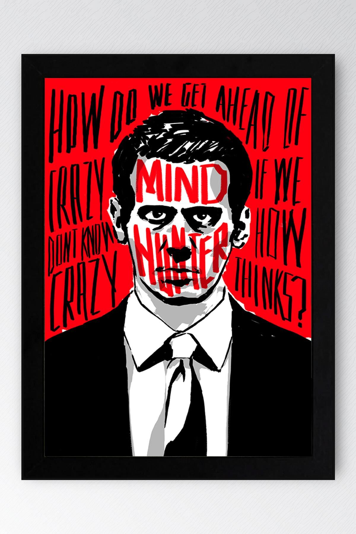 Mindhunter Çerçeveli Tablo - Dizi Posteri Tablo