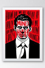 Mindhunter Çerçeveli Tablo - Dizi Posteri Tablo