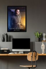 Game of Thrones Arya Stark Çerçeveli Tablo - Taht Oyunları Dizi Posteri Tablo