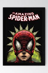 The Amazing Spider Man Çerçeveli Tablo - Örümcek Adam Fim Posteri Tablo