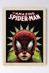 The Amazing Spider Man Çerçeveli Tablo - Örümcek Adam Fim Posteri Tablo