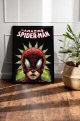 The Amazing Spider Man Çerçeveli Tablo - Örümcek Adam Fim Posteri Tablo