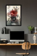 Kong Skull Island Çerçeveli Tablo - Kafatası Adası Film Posteri Tablo