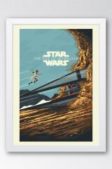 Star Wars The Rise Of Skywalker Çerçeveli Tablo - Uzay Savaşları Fim Posteri Tablo