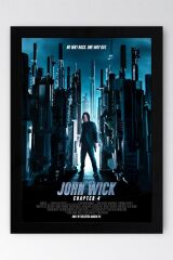 John Wick Çerçeveli Tablo - Film Posteri Tablo