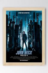 John Wick Çerçeveli Tablo - Film Posteri Tablo