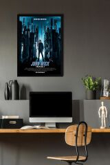 John Wick Çerçeveli Tablo - Film Posteri Tablo