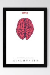 Mindhunter Çerçeveli Tablo - Dizi Posteri Tablo