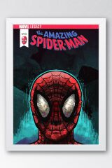 Spider Man Çerçeveli Tablo - Örümcek Adam Çizgi Roman Kapağı Posteri Tablo