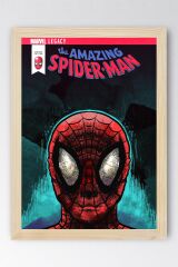Spider Man Çerçeveli Tablo - Örümcek Adam Çizgi Roman Kapağı Posteri Tablo