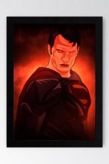 Superman Çerçeveli Tablo - Film Posteri Tablo