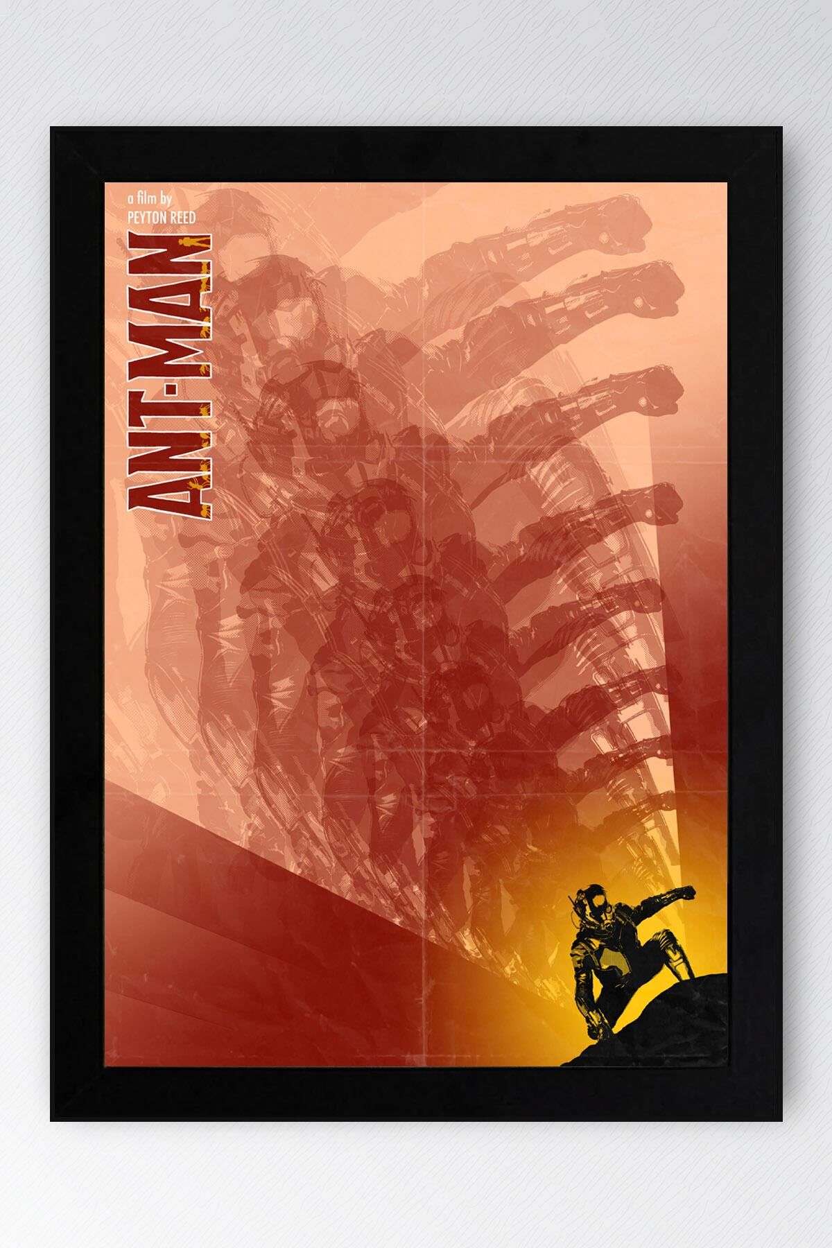 Ant Man Çerçeveli Tablo - Karınca Adam Poster Tablo