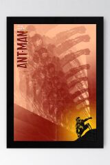 Ant Man Çerçeveli Tablo - Karınca Adam Poster Tablo