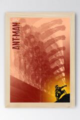 Ant Man Çerçeveli Tablo - Karınca Adam Poster Tablo