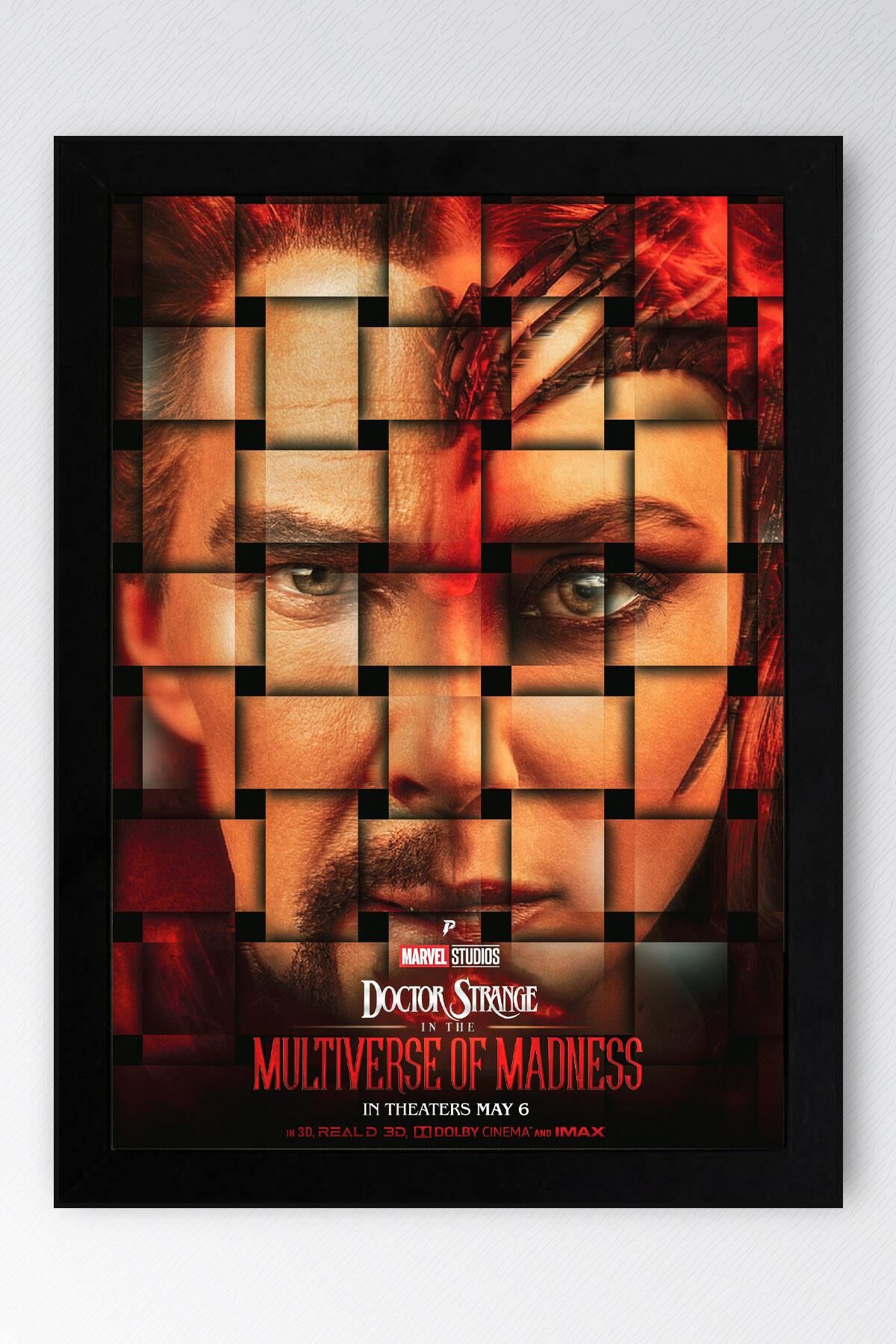 Doctor Strange in the Multiverse of Madness Çerçeveli Tablo - Marvel Film Afişi Poster Tablo