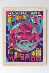 Guardians of the Galaxy Çerçeveli Tablo - Galaksinin Koruyucuları Film Posteri Tablo