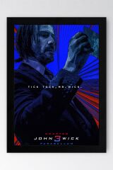 John Wick Çerçeveli Tablo - Film Posteri Tablo